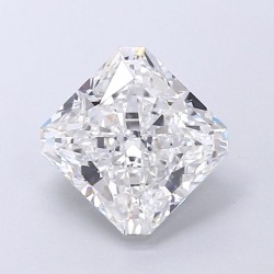 Diament laboratoryjny szlif radiant kwadratowy, 2.02ct, VVS1, E, IGI LG750568626