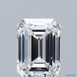 Diament laboratoryjny szlif szmaragdowy, 2.08ct, VVS2, E, IGI LG729512433