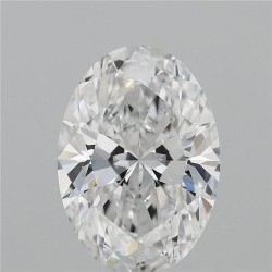 Diament laboratoryjny szlif owalny, 3ct, VVS2, E, IGI LG754568036