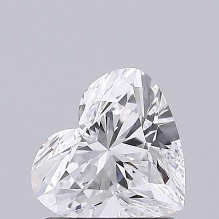 Diament laboratoryjny serce, 1.1ct, IF, D, IGI LG619447230