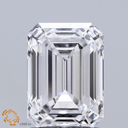 Diament laboratoryjny szlif szmaragdowy, 1.61ct, VVS2, D, IGI LG719567699