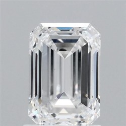 Diament laboratoryjny szlif szmaragdowy, 1.61ct, VVS2, E, IGI LG683571904