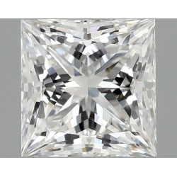 Diament laboratoryjny szlif princess, 1.58ct, VVS2, E, IGI LG728503062