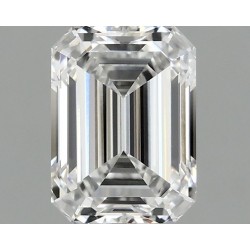 Diament laboratoryjny szlif szmaragdowy, 1.1ct, VVS2, E, IGI LG741506230