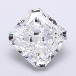 Diament laboratoryjny szlif radiant kwadratowy, 2.5ct, VVS2, E, IGI LG750565878