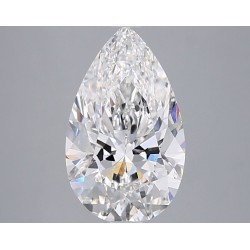 Diament laboratoryjny szlif gruszkowy, 3ct, VVS2, F, IGI LG749573202