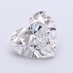 Diament laboratoryjny serce, 2ct, VVS2, D, IGI LG722559706