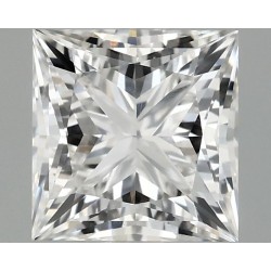 Diament laboratoryjny szlif princess, 1.58ct, VVS2, E, IGI LG744504557
