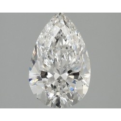 Diament laboratoryjny szlif gruszkowy, 1.55ct, VVS1, E, IGI LG748502996