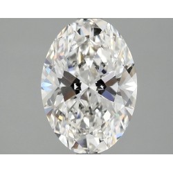 Diament laboratoryjny szlif owalny, 2.35ct, VVS2, F, IGI LG749532343