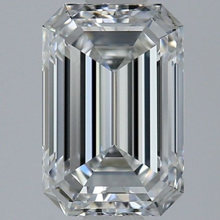 Diament szlif szmaragdowy, 0.76ct, VVS1, F, GIA 6521804172