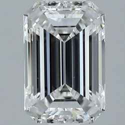 Diament szlif szmaragdowy, 1.01ct, VS1, E, GIA 6532084182