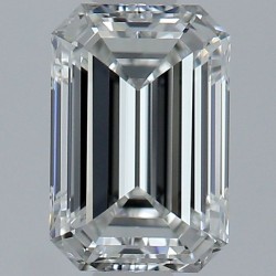 Diament szlif szmaragdowy, 0.7ct, VVS1, F, GIA 5523917959