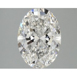 Diament laboratoryjny szlif owalny, 2.32ct, VVS2, F, IGI LG755514571