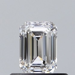 Diament szlif szmaragdowy, 0.5ct, VS2, E, GIA 1535475654