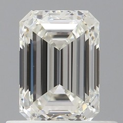 Diament szlif szmaragdowy, 0.7ct, VVS2, H, GIA 7531473242