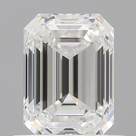 Diament szlif szmaragdowy, 0.7ct, VVS2, F, GIA 7538114381