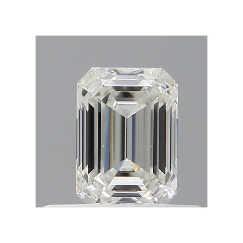 Diament szlif szmaragdowy, 0.51ct, VS2, H, GIA 2544232476