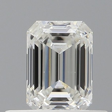 Diament szlif szmaragdowy, 0.51ct, VS2, H, GIA 2544232476