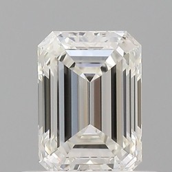 Diament szlif szmaragdowy, 0.5ct, VVS1, G, GIA 7548005115