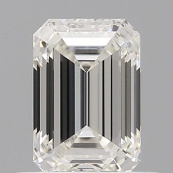 Diament szlif szmaragdowy, 0.56ct, VVS2, H, GIA 6532763604