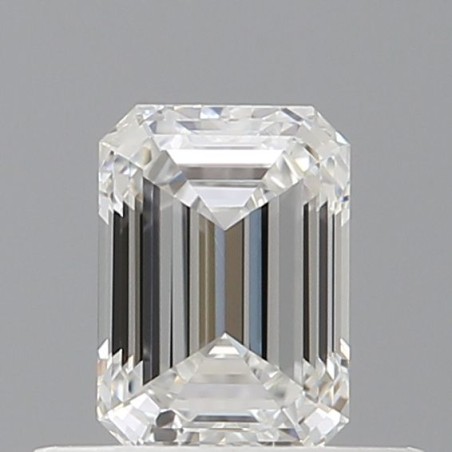 Diament szlif szmaragdowy, 0.5ct, VVS1, F, GIA 7548019233