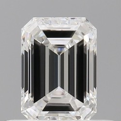 Diament szlif szmaragdowy, 0.52ct, VVS1, F, GIA 7548025340
