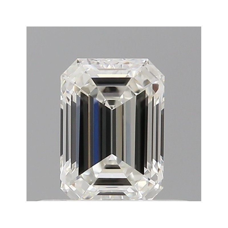 Diament szlif szmaragdowy, 0.5ct, VVS2, H, GIA 6535594783