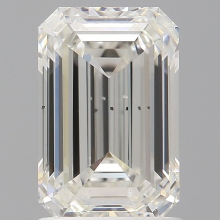 Diament szlif szmaragdowy, 1.5ct, SI1, H, GIA 2536834917