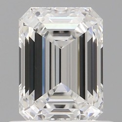 Diament szlif szmaragdowy, 0.7ct, VVS1, E, GIA 7548005150