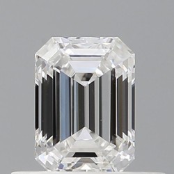 Diament szlif szmaragdowy, 0.5ct, VS1, D, GIA 7532595381