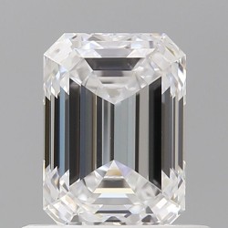 Diament szlif szmaragdowy, 0.8ct, VS1, D, GIA 6531470757