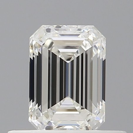 Diament szlif szmaragdowy, 0.5ct, VVS2, H, GIA 6532903298