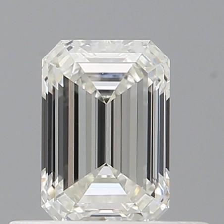 Diament szlif szmaragdowy, 0.5ct, VVS2, H, GIA 3535759519
