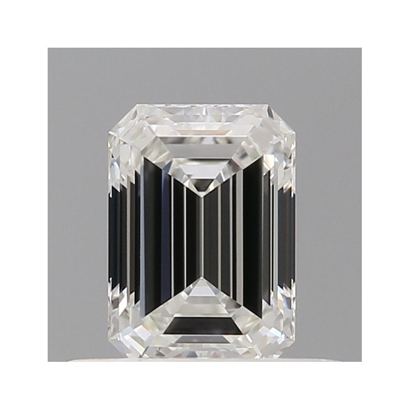 Diament szlif szmaragdowy, 0.5ct, VVS1, H, GIA 7538908582