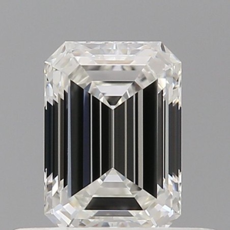 Diament szlif szmaragdowy, 0.5ct, VVS1, H, GIA 7538908582