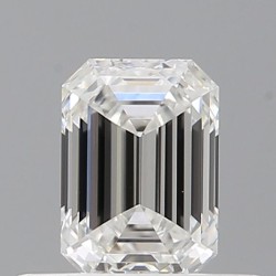 Diament szlif szmaragdowy, 0.5ct, VVS1, E, GIA 5533903321