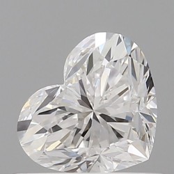 Diament serce, 0.51ct, VVS1, D, GIA 2526192483