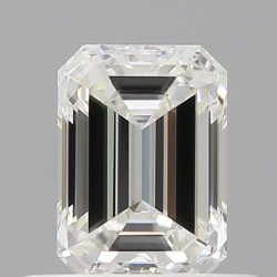 Diament szlif szmaragdowy, 0.5ct, VVS1, H, GIA 1533902928
