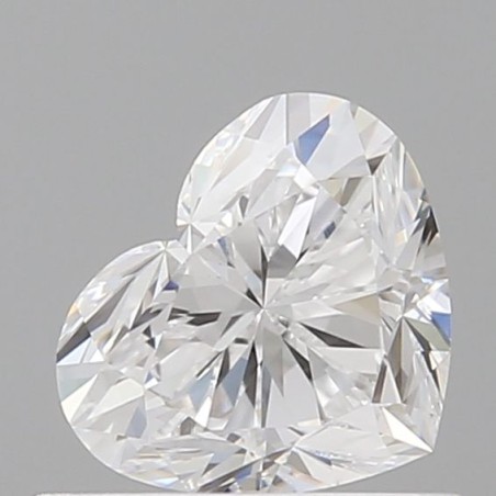 Diament serce, 0.5ct, VVS1, D, GIA 2536125686