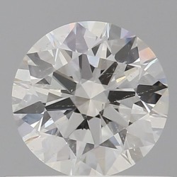 Diament szlif okrągły, 0.61ct, SI2, H, GIA 7531710168