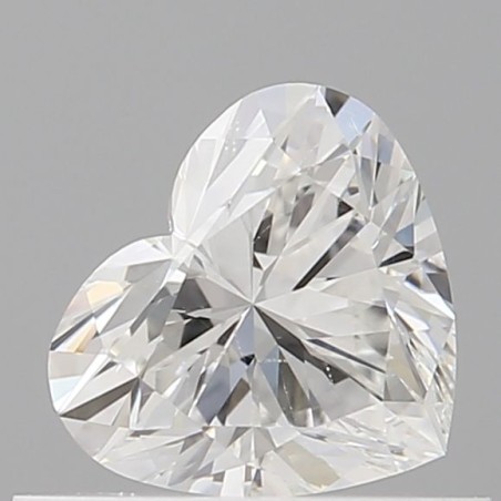 Diament serce, 0.5ct, SI1, F, GIA 6511797580