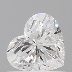 Diament serce, 0.5ct, VS1, D, GIA 7521682130