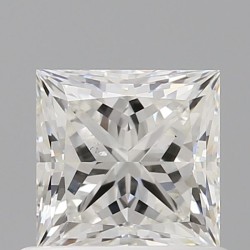Diament szlif princess, 0.71ct, SI1, H, GIA 3545017757