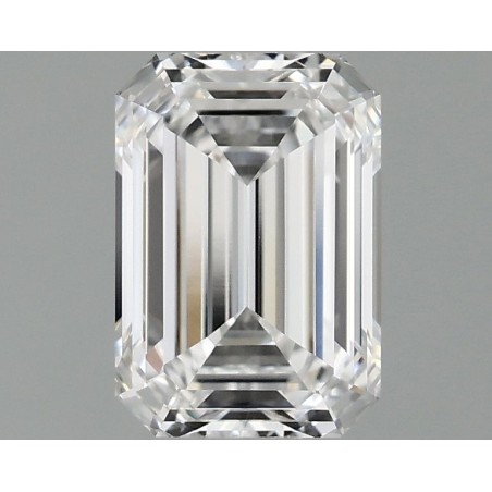 Diament laboratoryjny szlif szmaragdowy, 1.1ct, VVS2, E, IGI LG756549989