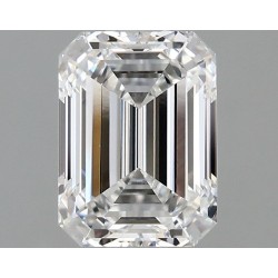 Diament laboratoryjny szlif szmaragdowy, 1.38ct, VVS2, E, IGI LG642484020