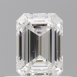 Diament szlif szmaragdowy, 0.5ct, VS2, E, GIA 2537519657