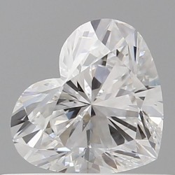 Diament serce, 0.52ct, VS1, D, GIA 6512662911