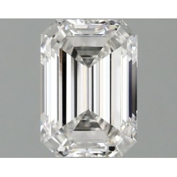 Diament laboratoryjny szlif szmaragdowy, 1.55ct, VVS2, F, IGI LG756503709