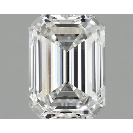 Diament laboratoryjny szlif szmaragdowy, 1.1ct, VVS2, E, IGI LG755509189